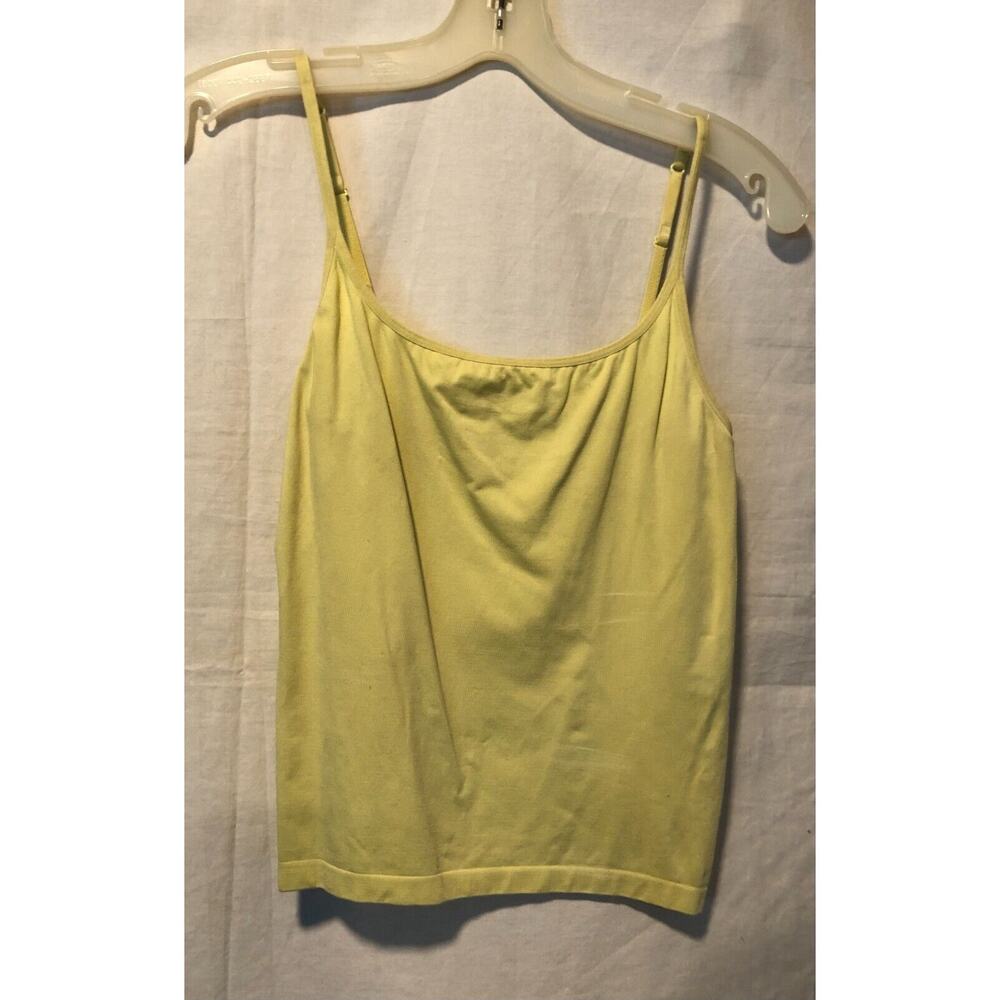Cache Tank Top Cami Lot 2 Black Yellow Size M Str… - image 6